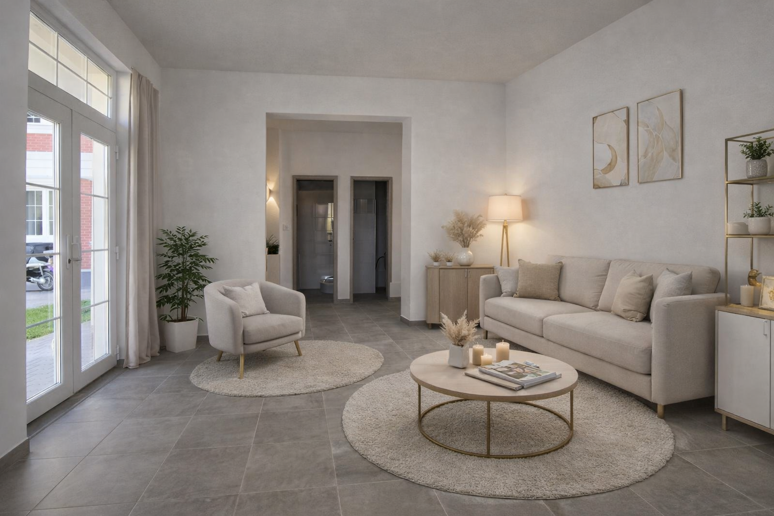 Štýlový priestor pre kozmetický salón – 29,92 m², obec Iža, prízemie novostavby